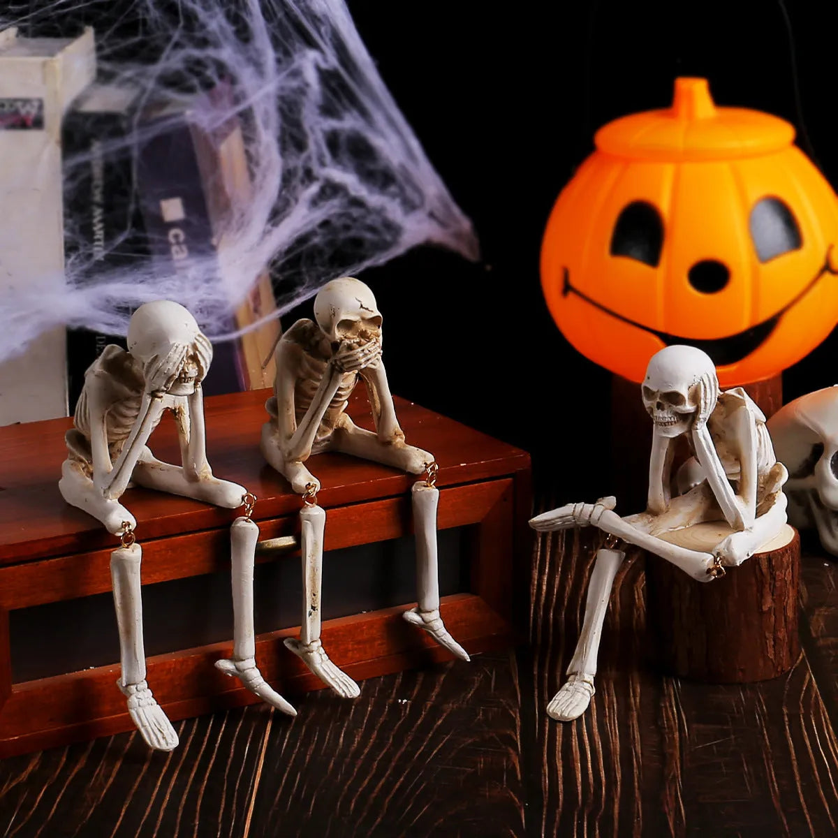 Halloween Skull Decorations for Spooky Ghost Festival Atmosphere