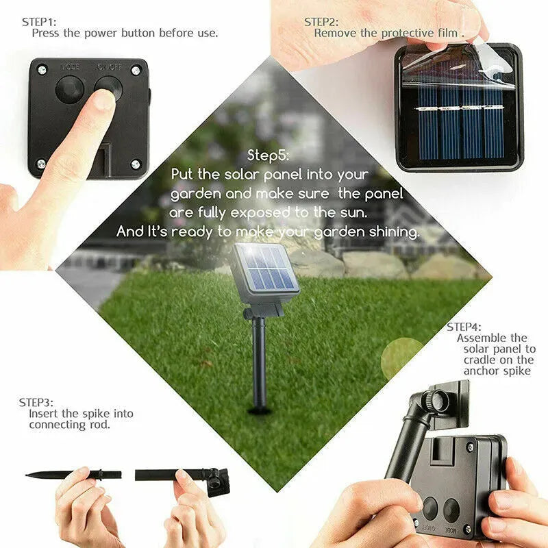 12M LED Solar Retro Bulb - Eco-Friendly Outdoor Lighting Solution for Sustainable Living - Mel Store