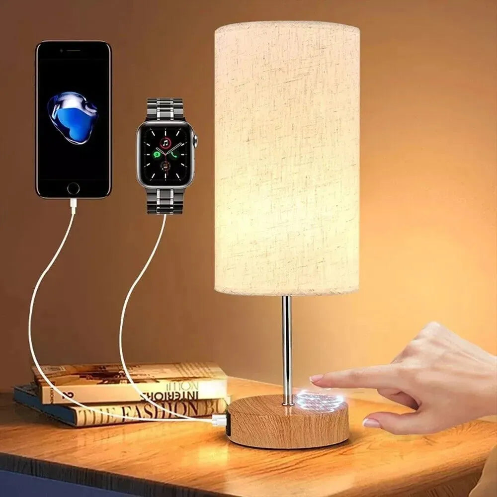 Touch Control Bedside Lamps - Mel Store