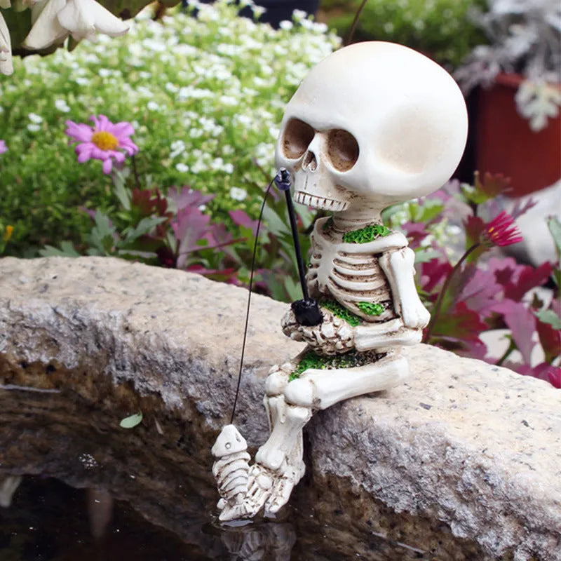 Halloween Aquarium Decorations for Micro Landscape Courtyard