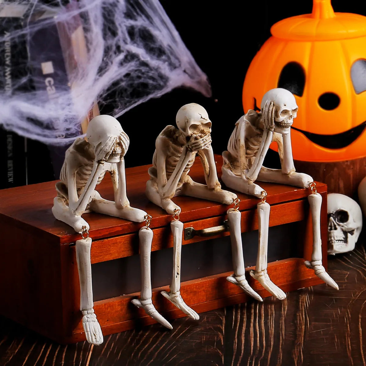 Halloween Skull Decorations for Spooky Ghost Festival Atmosphere