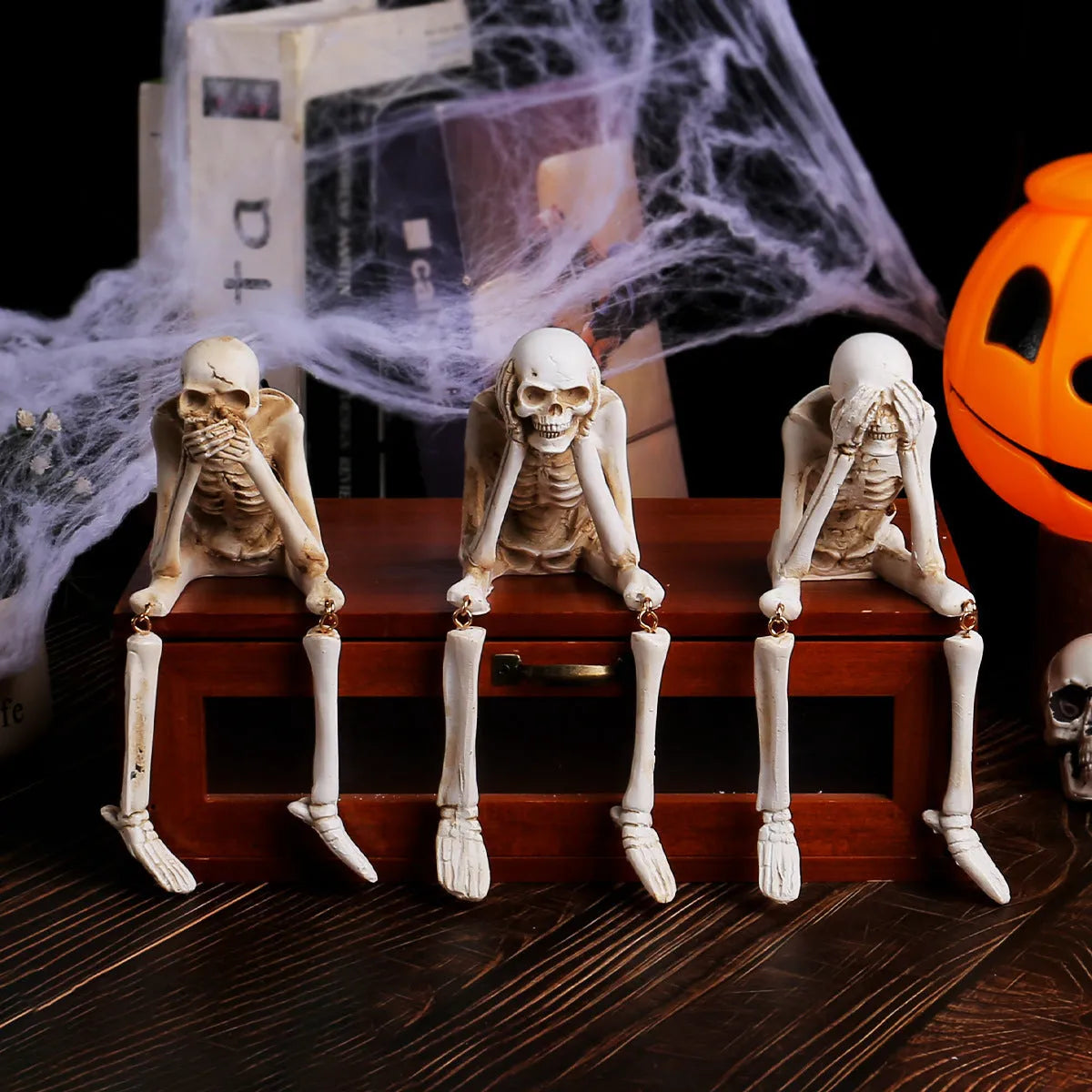 Halloween Skull Decorations for Spooky Ghost Festival Atmosphere