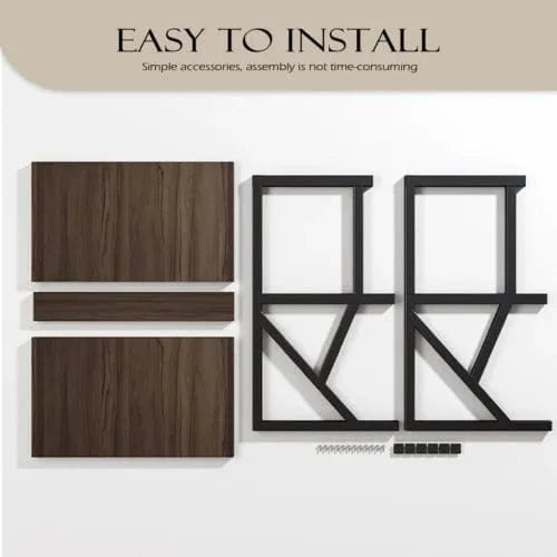 3-Tier Kitchen Rack with Hooks - Multi-Purpose Storage Solution - Mel Store
