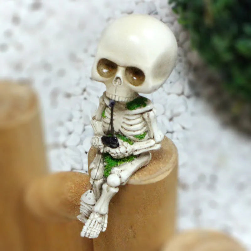 Halloween Aquarium Decorations for Micro Landscape Courtyard