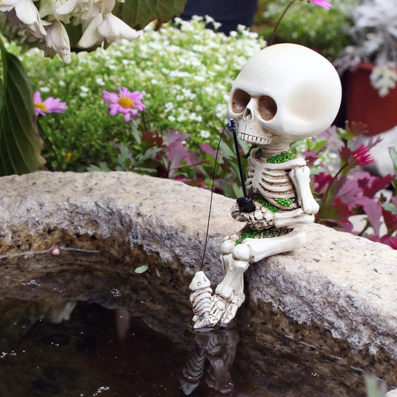 Halloween Aquarium Decorations for Micro Landscape Courtyard