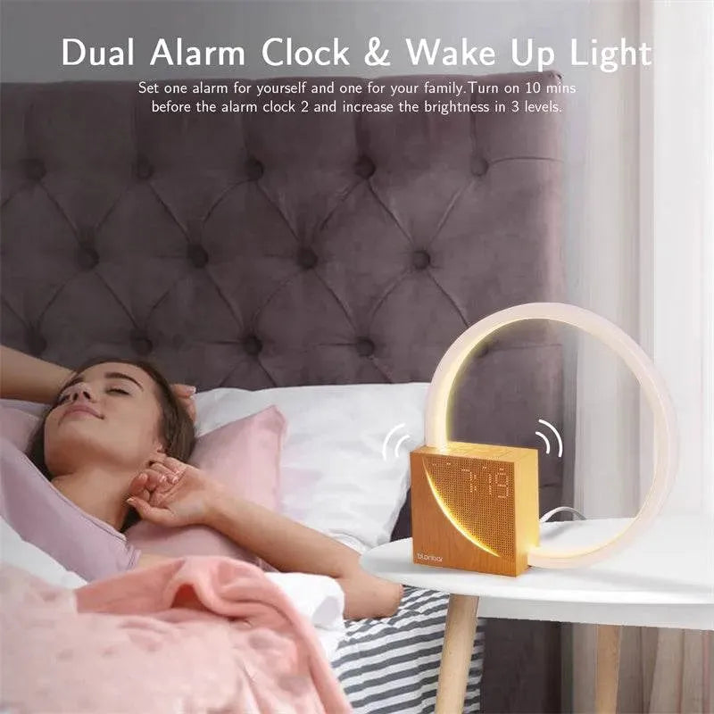 Bedside Lamp with Natural Sounds - Touch Control Table Lamp - Mel Store