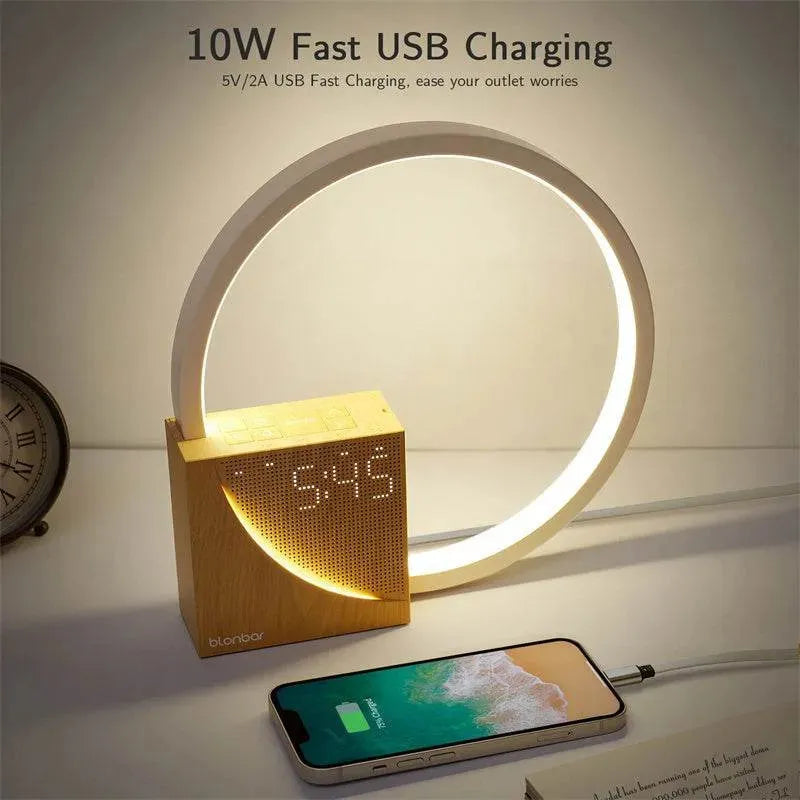 Bedside Lamp with Natural Sounds - Touch Control Table Lamp - Mel Store