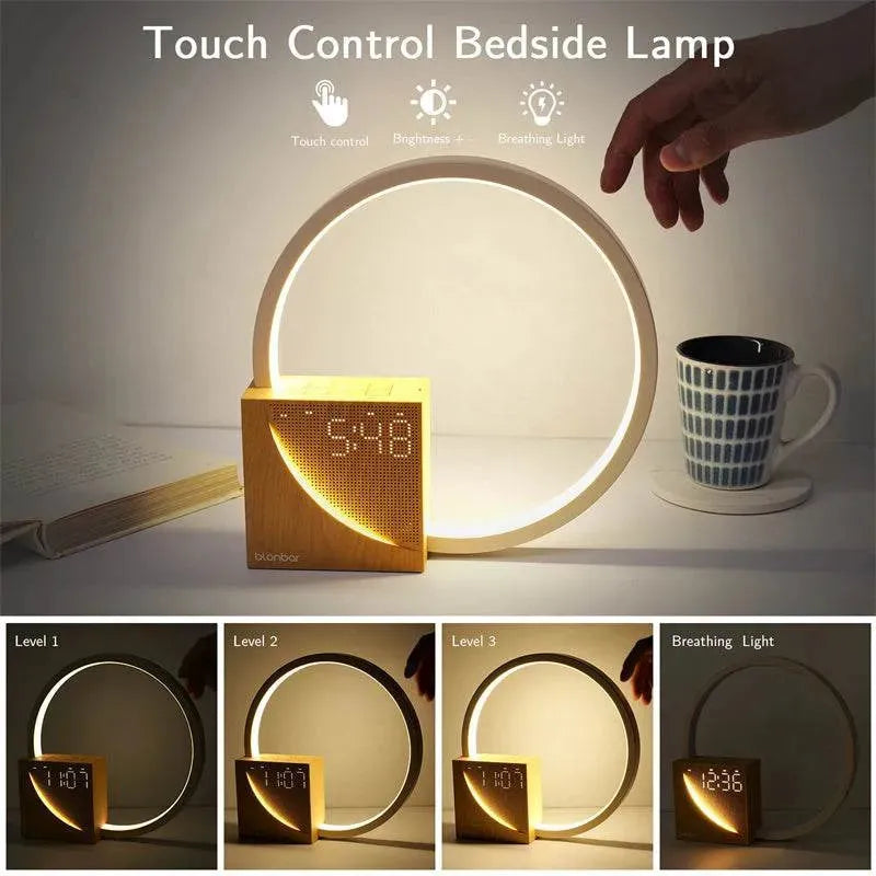 Bedside Lamp with Natural Sounds - Touch Control Table Lamp - Mel Store