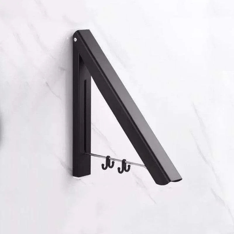 Punch Free Drying Rack - Space Aluminum Foldable Invisible Thick Clothes Drying Rack - Mel Store