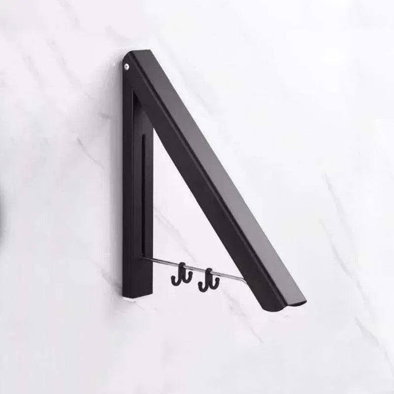Punch Free Drying Rack - Space Aluminum Foldable Invisible Thick Clothes Drying Rack - Mel Store