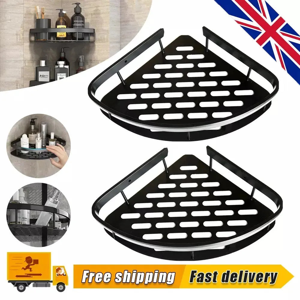 2Pcs Corner Shower Caddy for Efficient Bathroom Storage - Mel Store
