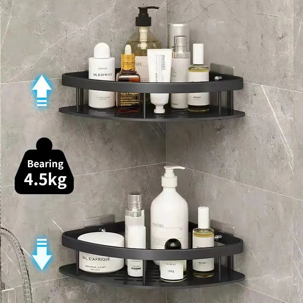 2Pcs Corner Shower Caddy for Efficient Bathroom Storage - Mel Store