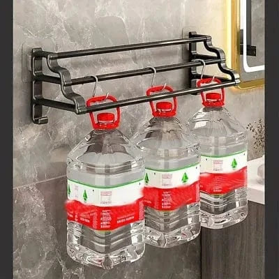3 Tier Towel Rack for Efficient Bathroom Storage - Mel Store