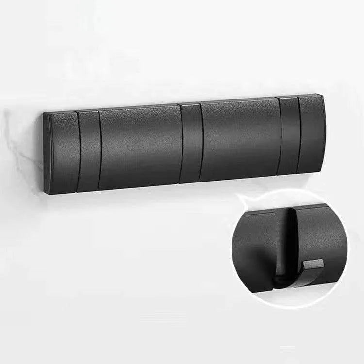 Folding Invisible Hook Hanger - Space Aluminum for Durable and Stylish Storage - Mel Store