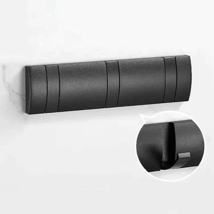 Folding Invisible Hook Hanger - Space Aluminum for Durable and Stylish Storage - Mel Store