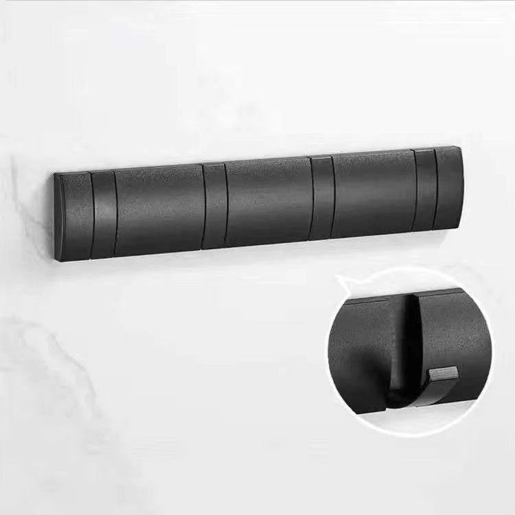 Folding Invisible Hook Hanger - Space Aluminum for Durable and Stylish Storage - Mel Store