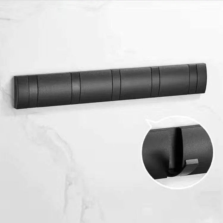 Folding Invisible Hook Hanger - Space Aluminum for Durable and Stylish Storage - Mel Store