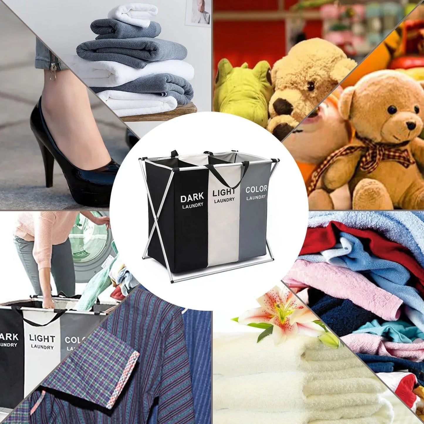 Large Laundry Basket - Mel Store