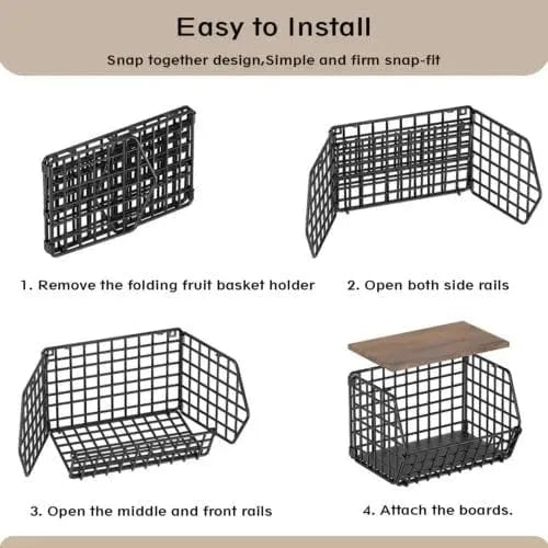 Metal Fruit Baskets - Mel Store