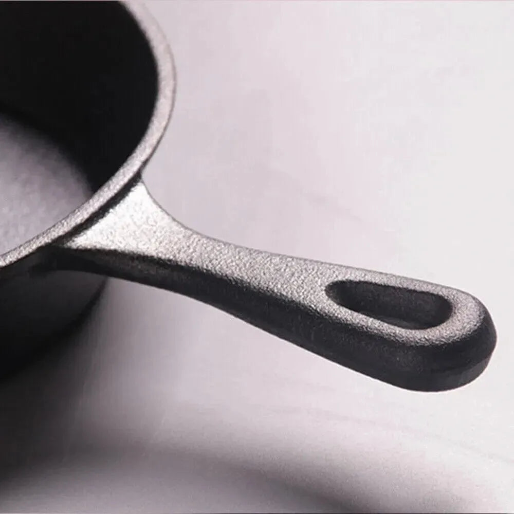 Set of 3 Pre-Seasoned Cast Iron Skillet Set - Non Stick Griddle Cooking Pan - Mel Store
