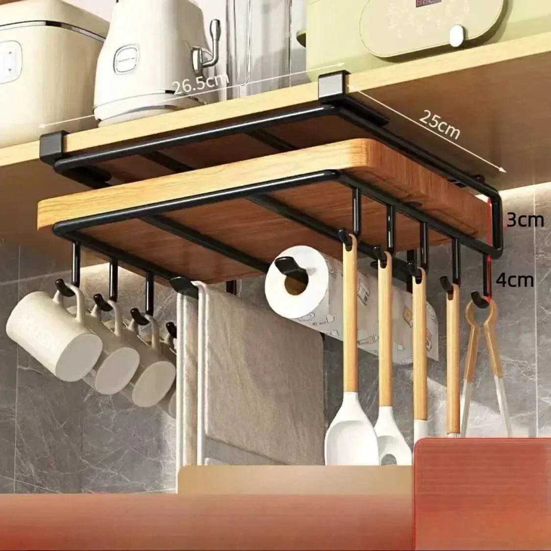 Under Shelf Storage Solutions for Organized Spaces - Mel Store
