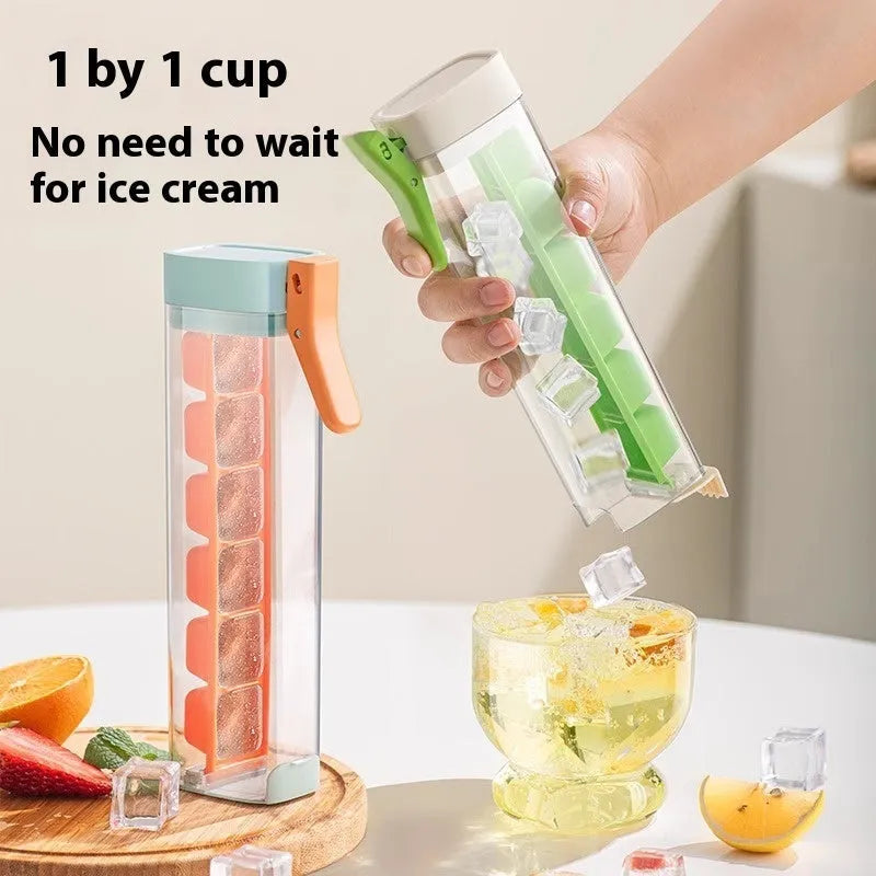 Ice Cube Maker - Premium Ice Cube Mold for Perfectly Shaped Ice Cubes - Mel Store
