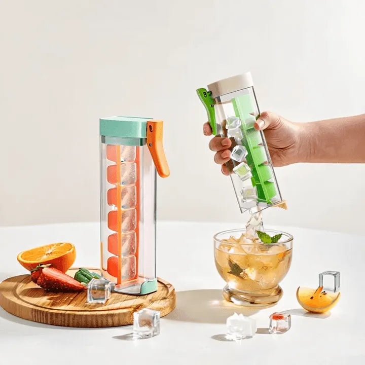 Ice Cube Maker - Premium Ice Cube Mold for Perfectly Shaped Ice Cubes - Mel Store