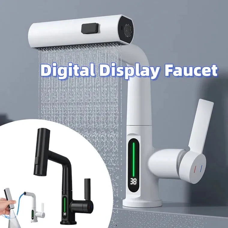 Intelligent Digital Faucet for Accurate Water Temperature Display - Mel Store