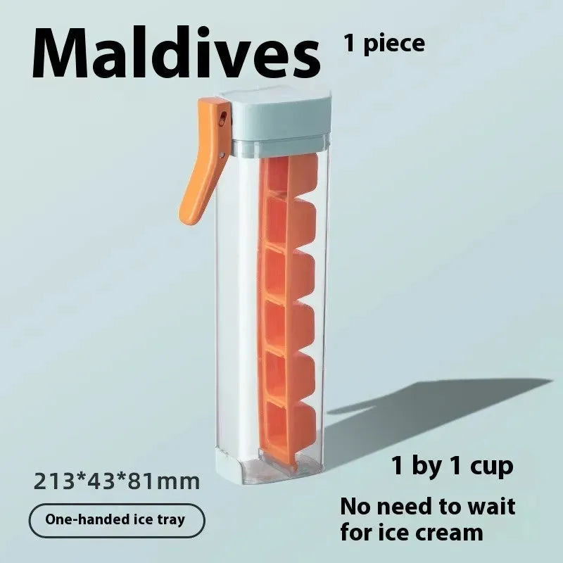 Ice Cube Maker - Premium Ice Cube Mold for Perfectly Shaped Ice Cubes - Mel Store