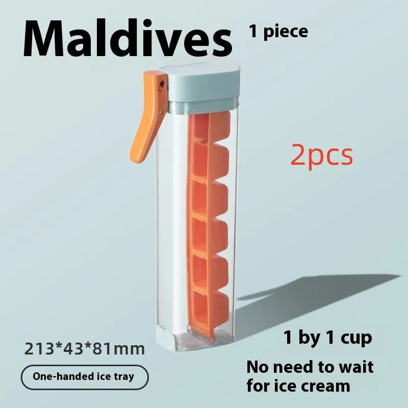 Ice Cube Maker - Premium Ice Cube Mold for Perfectly Shaped Ice Cubes - Mel Store