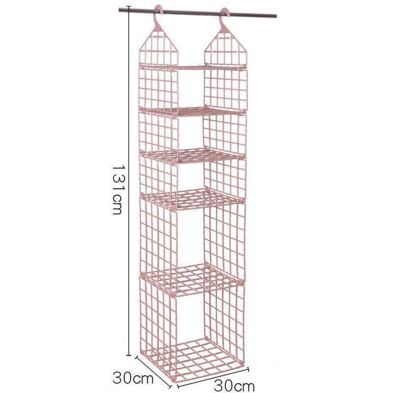Foldable Clothes Storage Rack - Space-saving Combination Hanging Storage Solutions - Mel Store