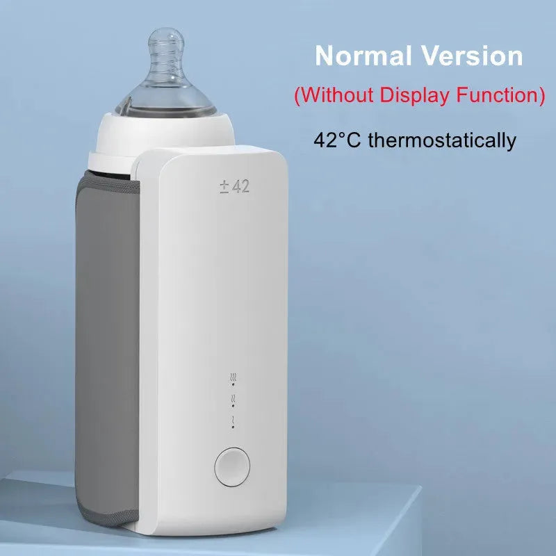 Portable Baby Bottle Warmer - Wireless and Rechargeable for On-the-Go Convenience - Mel Store