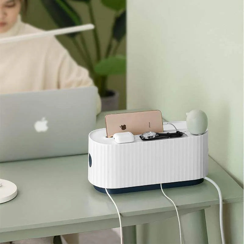Power Strip Wire Organizer - Efficient Power Strip Wire Case for Cable Management - Mel Store