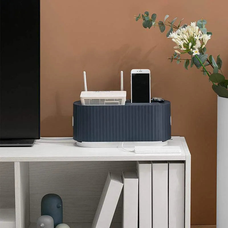 Power Strip Wire Organizer - Efficient Power Strip Wire Case for Cable Management - Mel Store