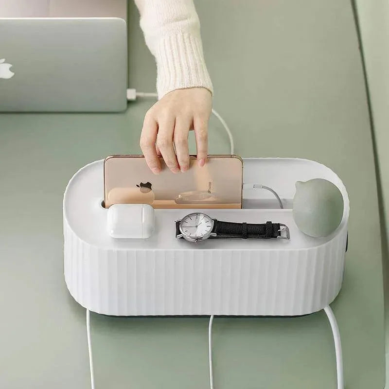 Power Strip Wire Organizer - Efficient Power Strip Wire Case for Cable Management - Mel Store