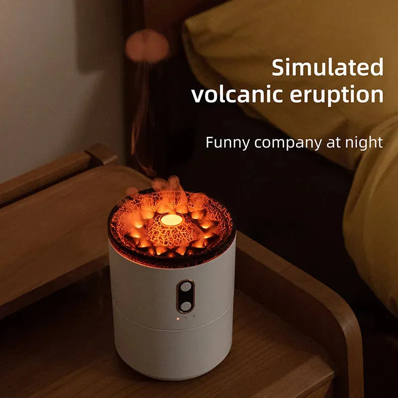 Volcanic Flame Diffuser - Aroma Essential Oil Diffuser for Home Ambiance - Mel Store