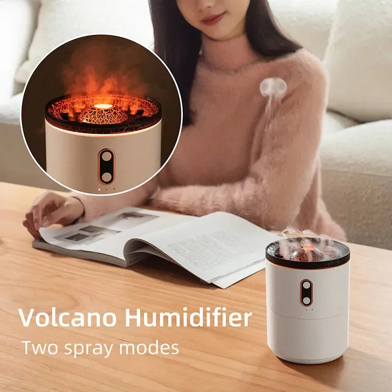Volcanic Flame Diffuser - Aroma Essential Oil Diffuser for Home Ambiance - Mel Store
