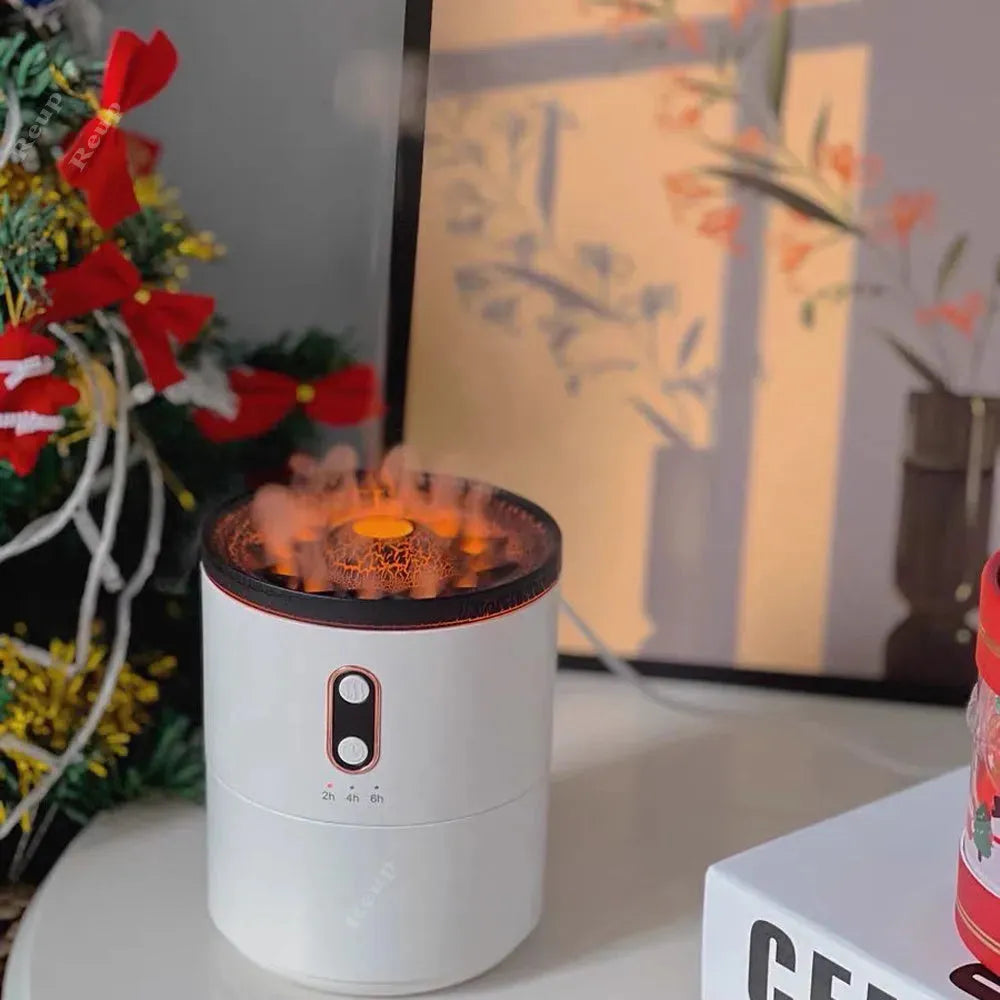 Volcanic Flame Diffuser - Aroma Essential Oil Diffuser for Home Ambiance - Mel Store