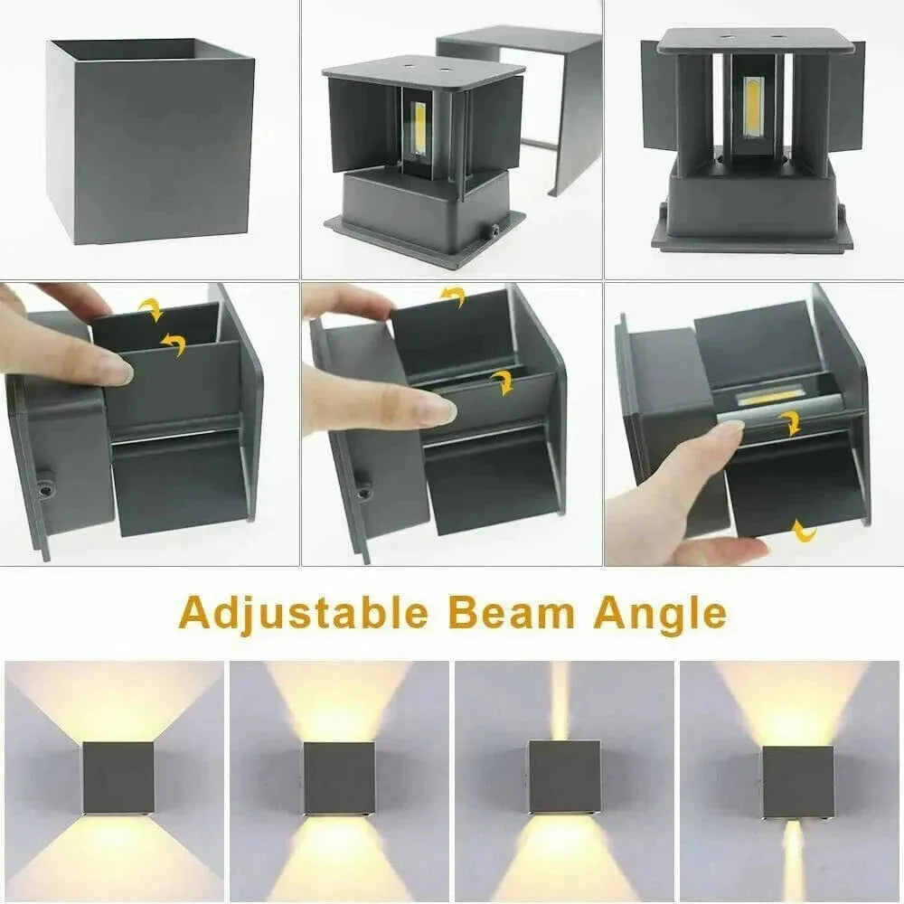 Modern LED Wall Light Up Down Wall Lights Indoor Sconce Lighting Lamp Home UK - Mel Store