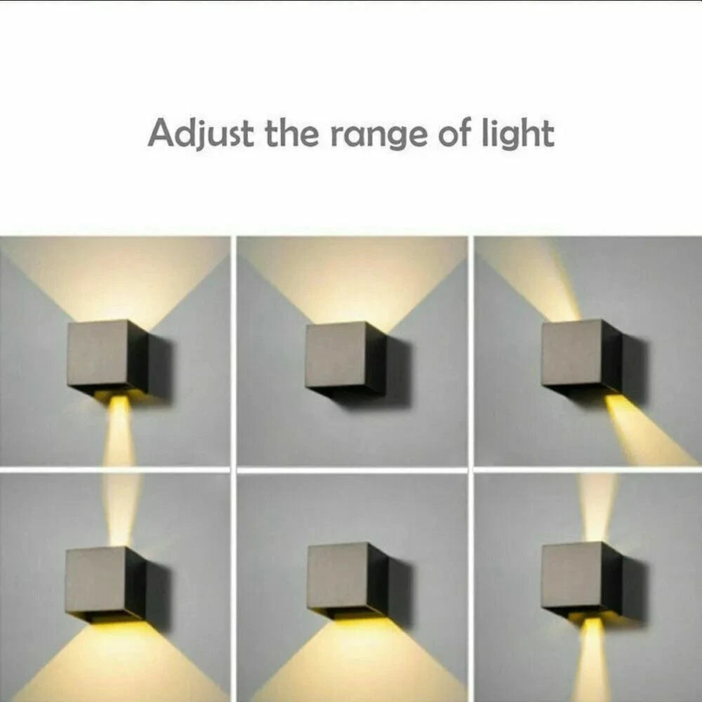 Modern LED Wall Light Up Down Wall Lights Indoor Sconce Lighting Lamp Home UK - Mel Store
