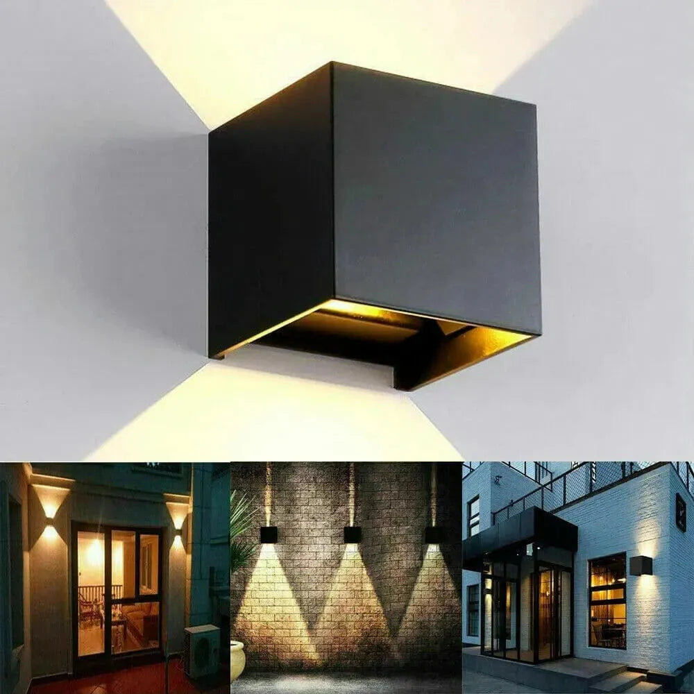 Modern LED Wall Light Up Down Wall Lights Indoor Sconce Lighting Lamp Home UK - Mel Store
