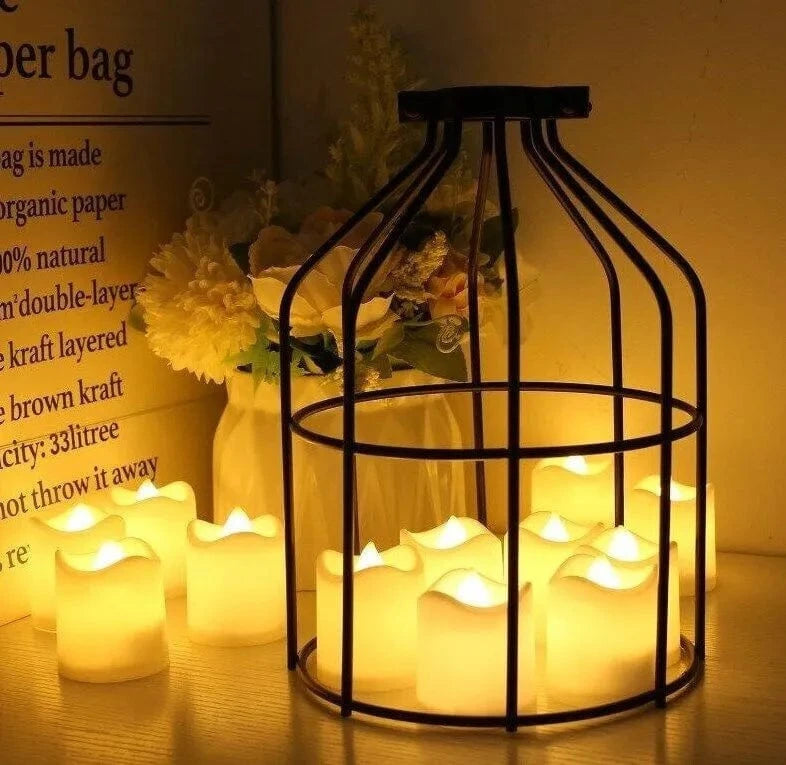24PCS LED Flameless Tea Lights Candles Battery Operated - Mel Store