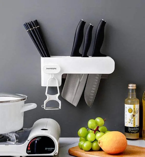 Kitchen Knife Rack - Stylish and Functional Storage Solution for Your Kitchen - Mel Store