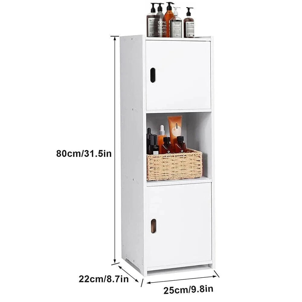 Waterproof Bathroom Cabinet - Free Standing Storage Solution - Mel Store