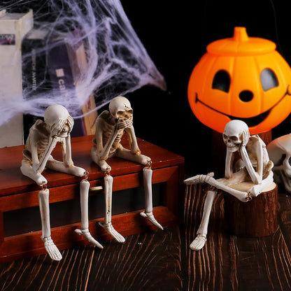 Halloween Skull Decorations for Spooky Ghost Festival Atmosphere