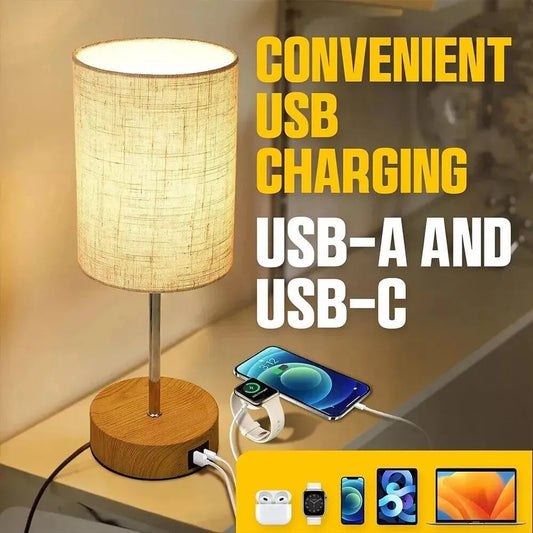 Touch Control Bedside Lamps - Mel Store