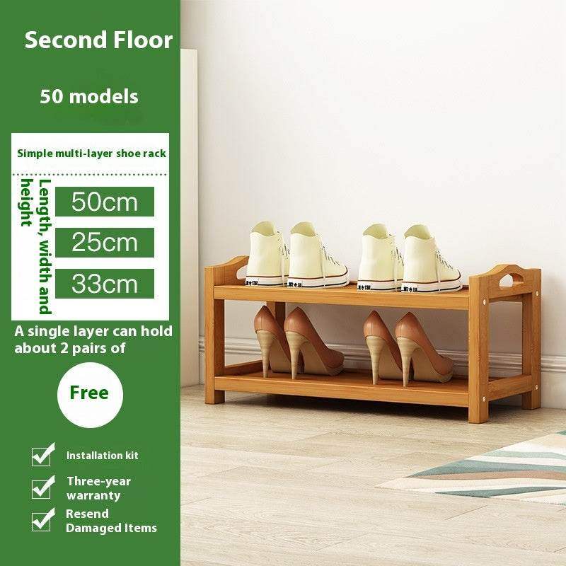 Space-saving Shoe Cabinet for Household Floors - Simple and Compact Storage Solution - Mel Store