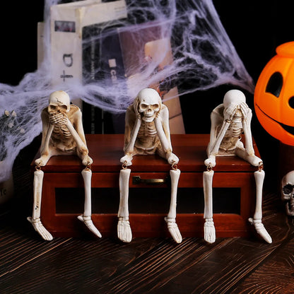 Halloween Skull Decorations for Spooky Ghost Festival Atmosphere