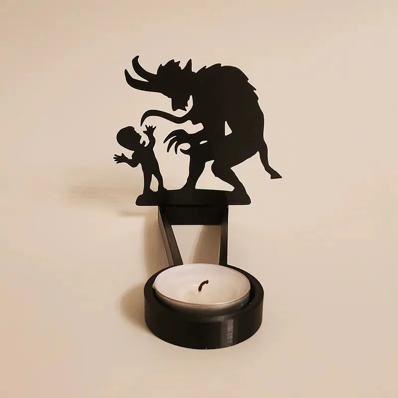 Halloween Candle Holder Decorations for Spooky Home Decor