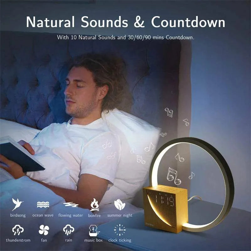 Bedside Lamp with Natural Sounds - Touch Control Table Lamp - Mel Store